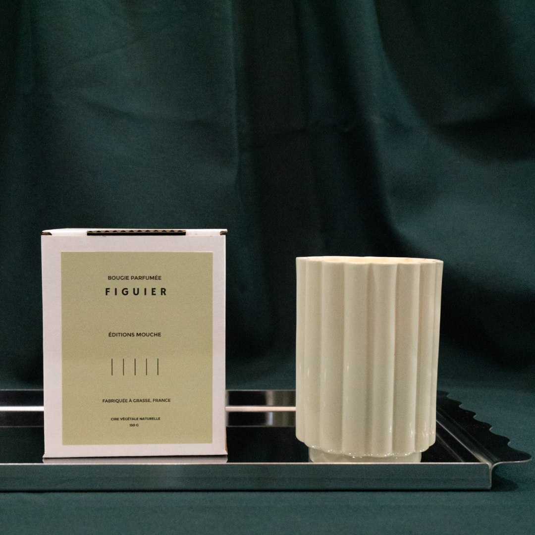 Bougie figuier amande Éditions Mouche