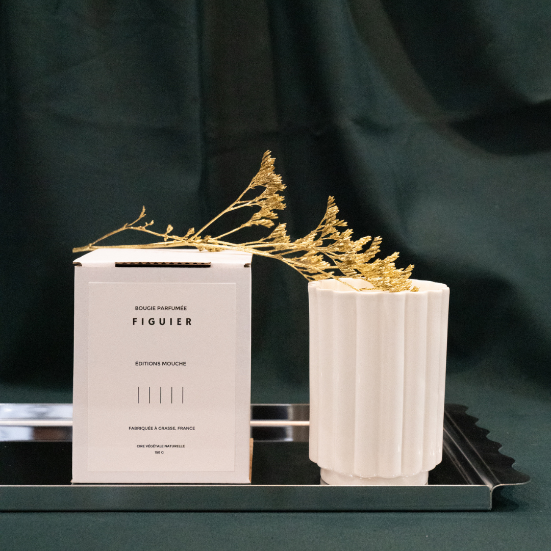 Bougie figuier blanche